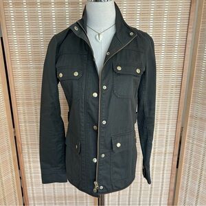 J.Crew Dark Green Utility Jacket XS